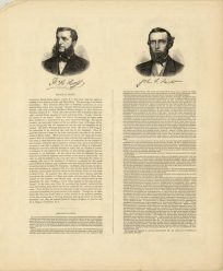 Portraits of Peter H. Hoyt and John Fellows Smith