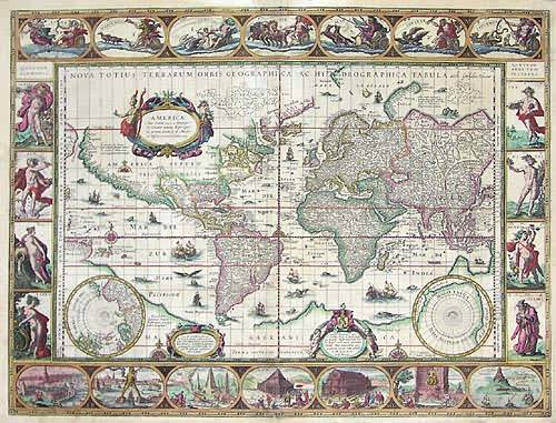 Nova Totius Terrarum Orbis Geographica ac Hydrographica Tabula auct. Nova Totius Terrarum Orbis Geographica ac Hydrographica Tabula auct.