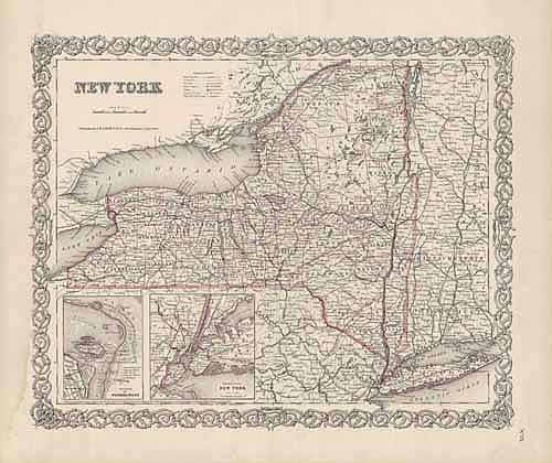 New York and Vicinity of Niagra Falls