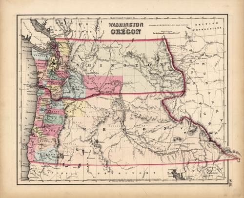 The Territories of Washington and Oregon