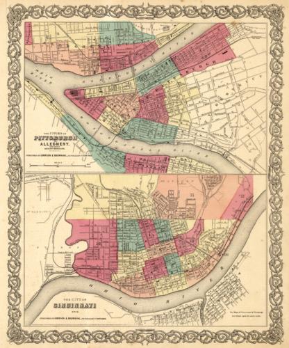 The Cities of Pittsburgh and Allegheny / The City of Cincinnati