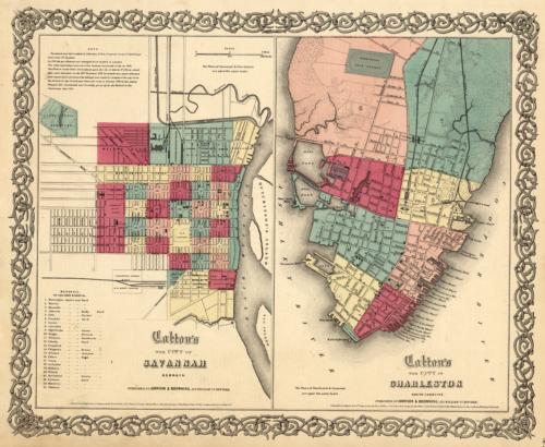 The City of Savannah / The City of Charleston