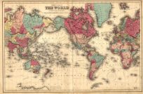 World on Mercators Projection'