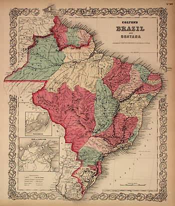 Coltons Brazil and Guayana'