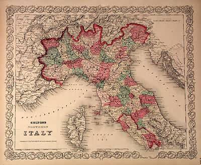 Coltons Northern Italy'