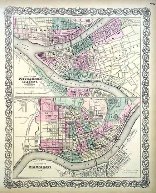 The Cities of Pittsburgh and Allegheny & The City of Cincinnati