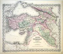 Coltons Turkey in Asia and the Caucasian Provinces of Russia'