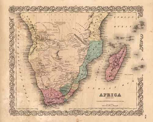 Africa Southern Sheet