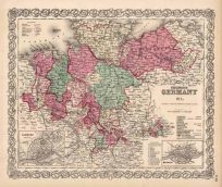 Germany No.1 (with inset maps of Bremen and Hamburg)