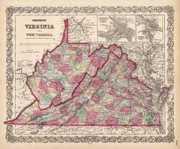 Virginia and West Virginia (with inset maps of Richmond