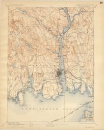 CONNECTICUT - NEW YORK NEW LONDON SHEET