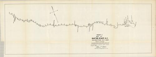 Sheet 1 Map Of Santee River S.c. - Art Source International