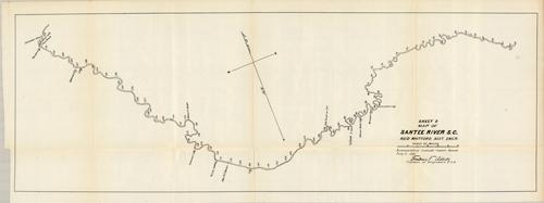 Sheet 1 Map of Santee River S.C. Sheet 1 Map of Santee River S.C.