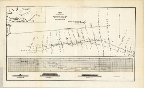 Chart of Tybee Knoll