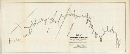 Sheet 2 Map of Waccmaw River S.C.
