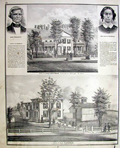 Residence of John Kingman and O.F. Forbes