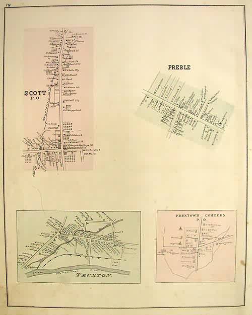 Maps of Scott P.O.