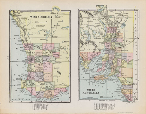 West Australia and South Australia