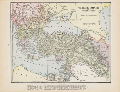 Turkish Empire in Europe and Asia