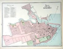 Map of the City of Quebec