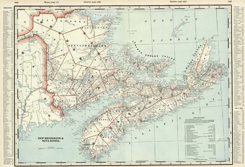 New Brunskwick & Nova Scotia