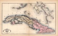 New Rail Road and Atlas Map of Cuba