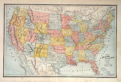 Map of the United States