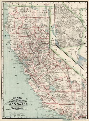 township and range map california