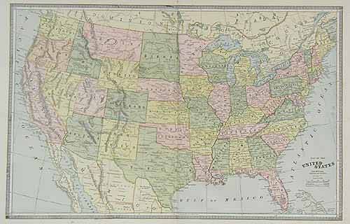 Map of the United States