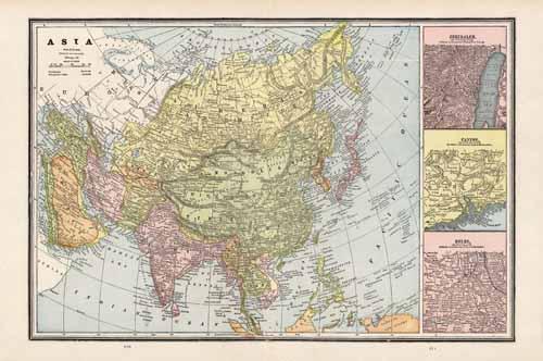 Asia. Jerusalem. Canton. Delhi.