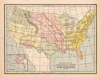 Map showing the Territorial Growth of the United States 1776-1887