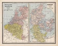 Holland and Belgium. Denmark.