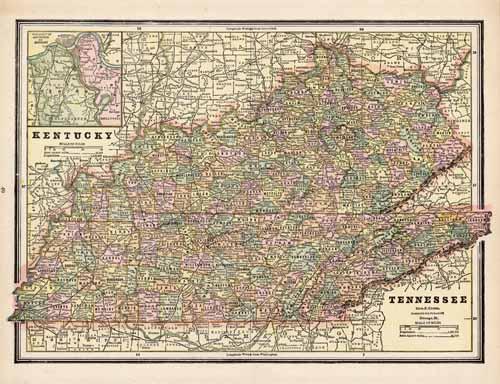 Kentucky. Tennessee.
