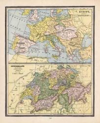 Europe in the time of Napoleon 1. Switzerland.