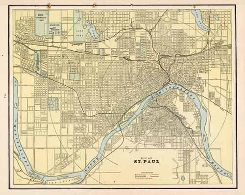 Map of St. Paul