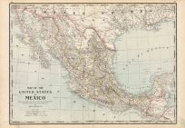 Railroad Map of Mexico