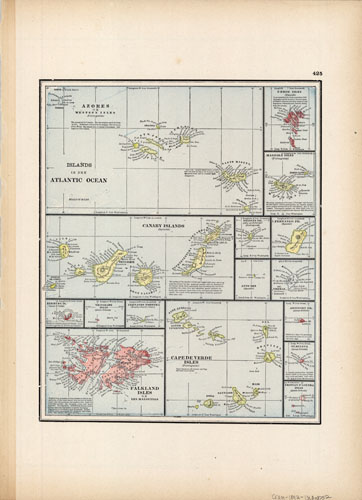 Islands in the Atlantic Ocean