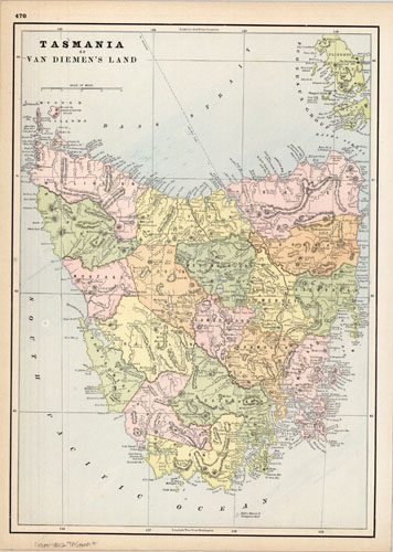 Tasmania or Van Diemans Land' - Art Source International