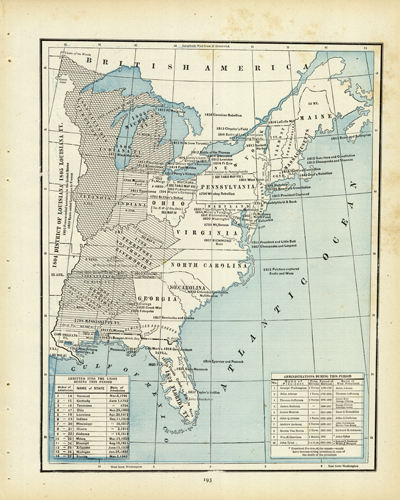 Period V - 1789 to 1845 - 56 Years - Constitution