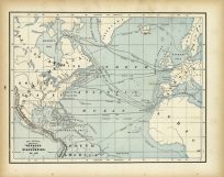 Map Showing Routes of Voyages and Discoveries 861-1685