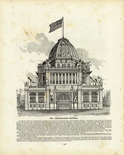 The Administration Building (1893 Chicago Worlds Fair)'