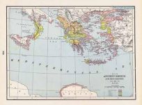 Map of Ancient Greece and Her Colonies