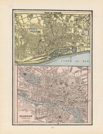 Plan of Dundee and Glasgow