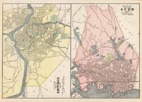 Map of the City of Lowell and Map of the City of Lynn