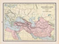 Map of the Medo-Persian Empire Showing Its Twenty Satrapies'