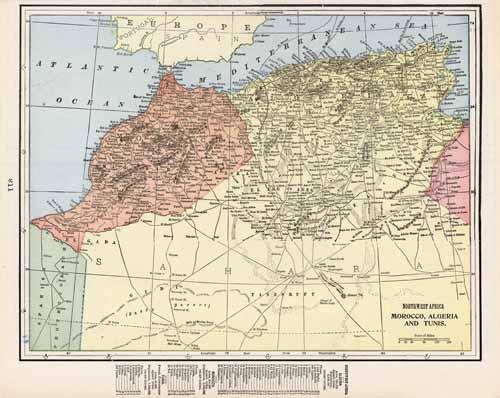 Northwest Africa- Morocco, Algeria, and Tunis. - Art Source International