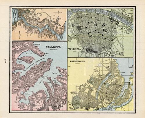 The Bosphorus. Valletta (Island of Malta). Valencia (Spain). Copenhagen (Denmark). The Bosphorus. Valletta (Island of Malta). Valencia (Spain). Copenhagen (Denmark).