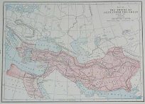 Map of The Empire of Alexander the GReat B.C 331-301