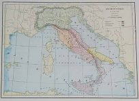 Map of Ancient Italy B.C 800-222