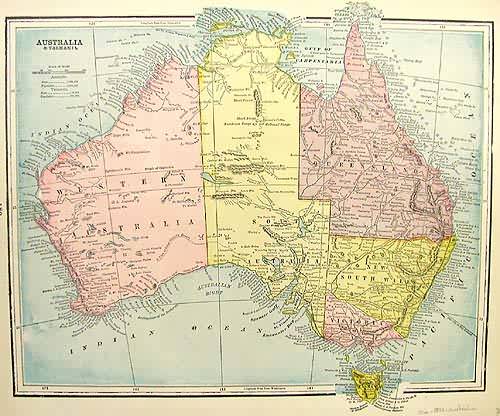 Australia and Tasmania